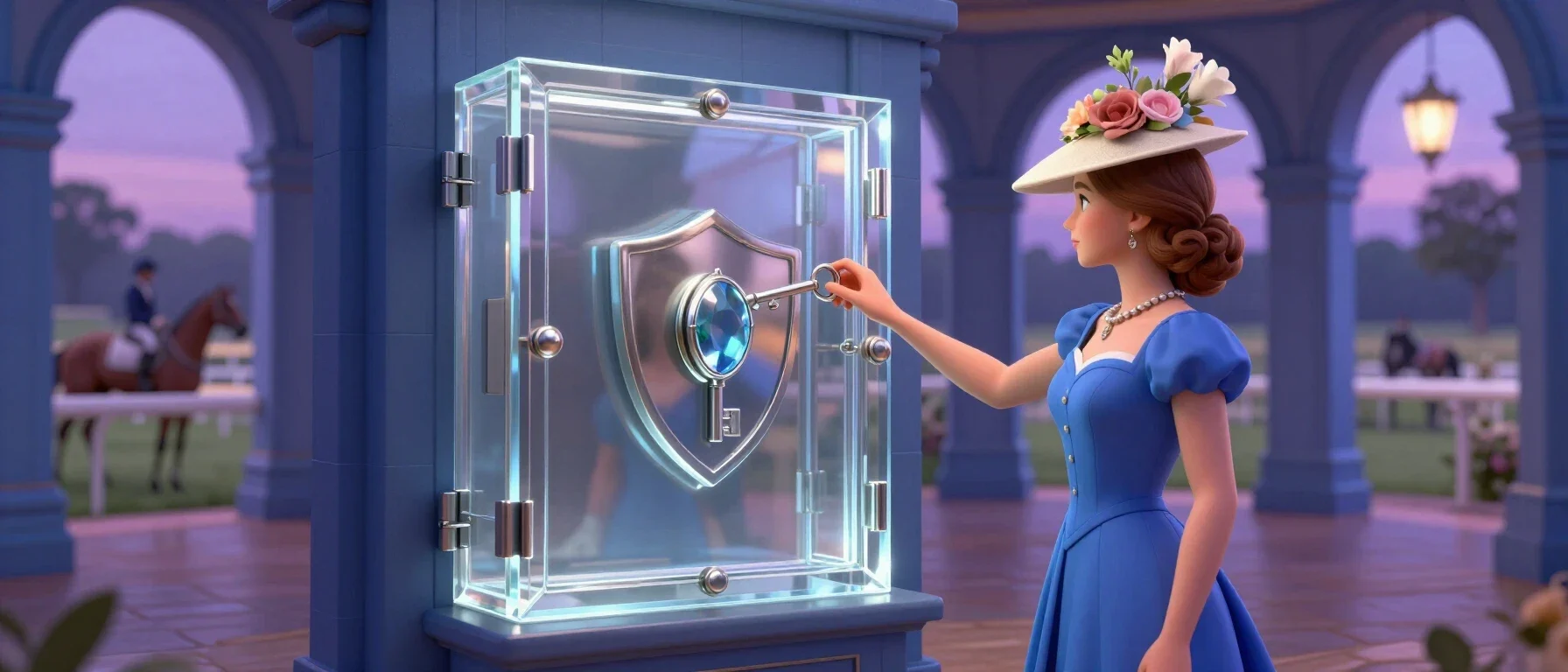 A secure vault and key for Rabbit Win Casino identity checks