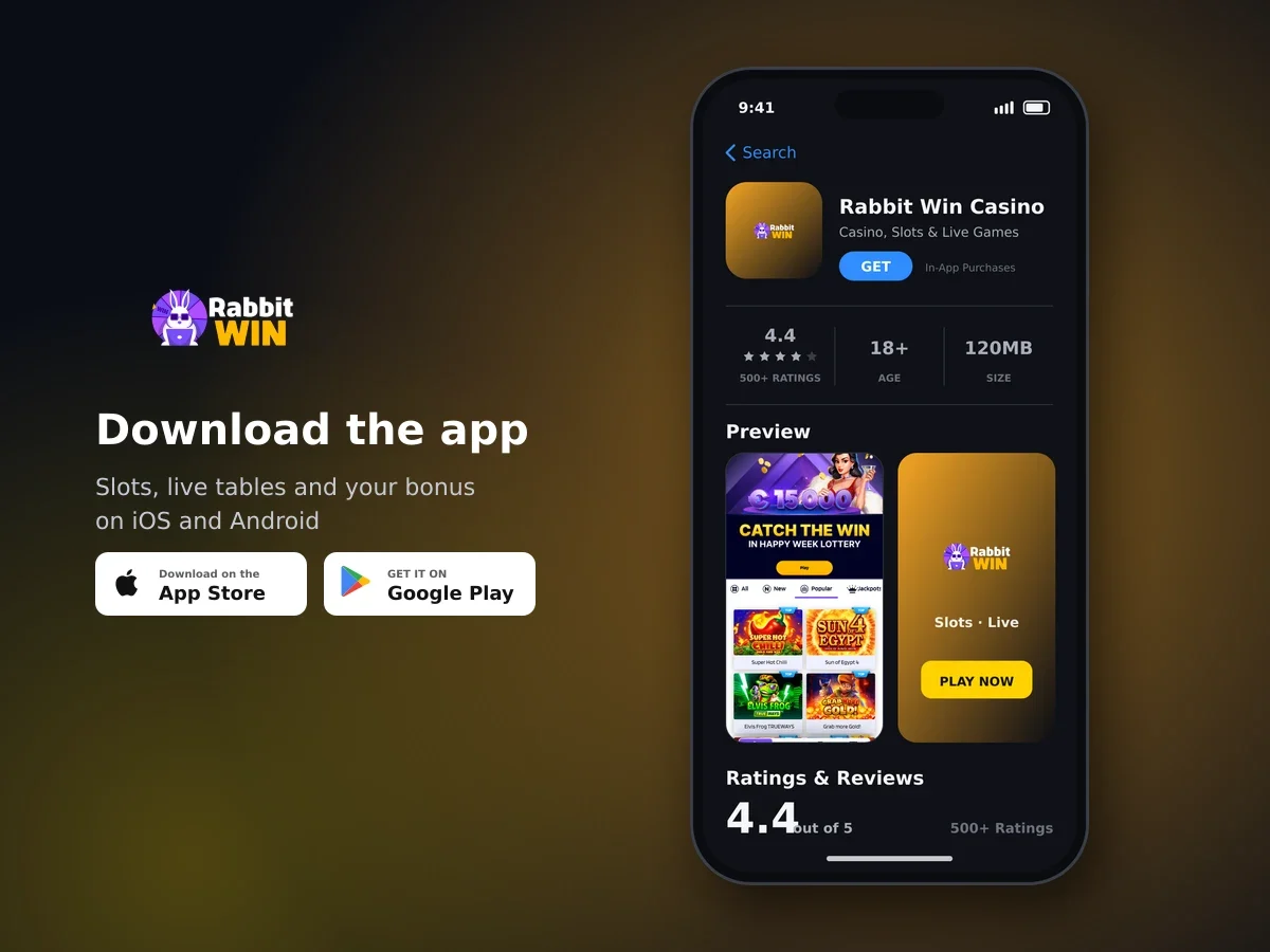 Rabbit Win Casino app